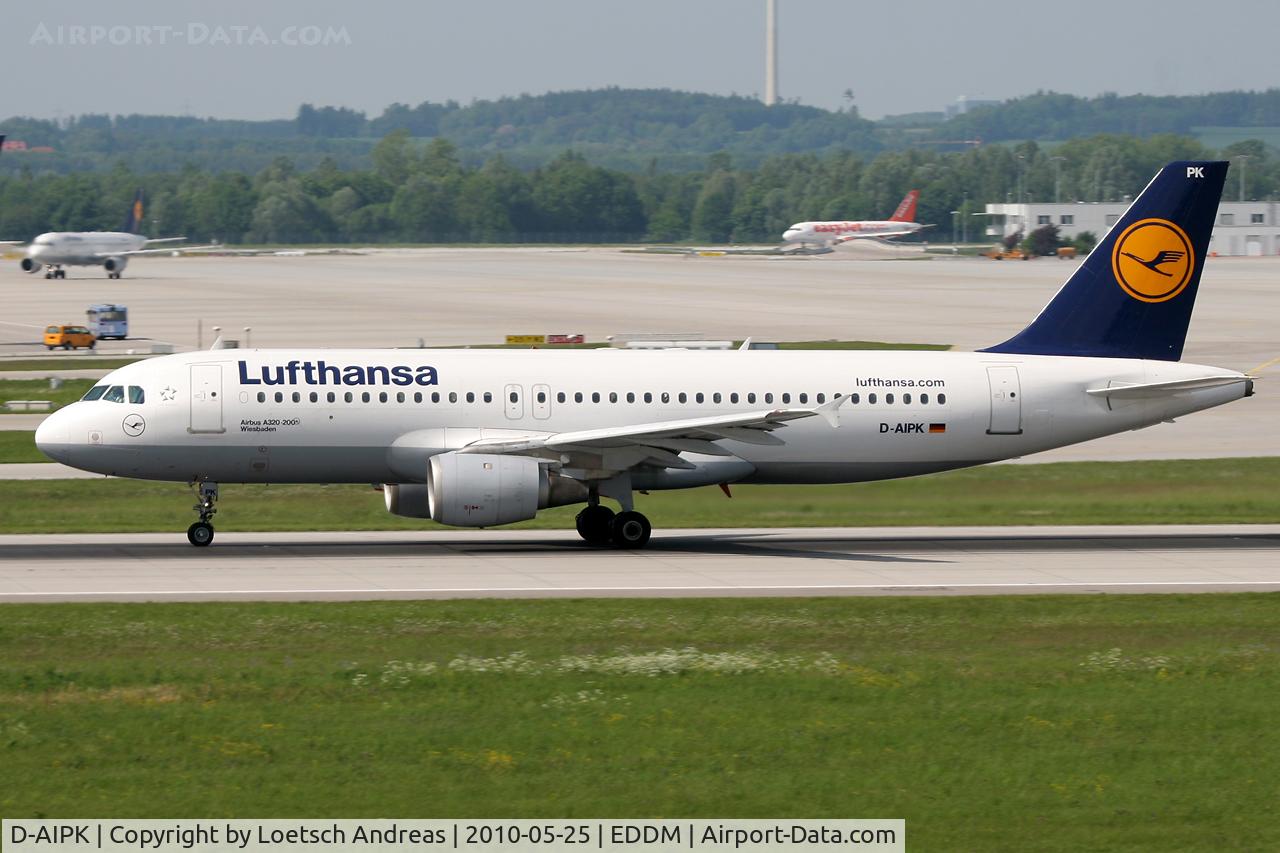 D-AIPK, 1989 Airbus A320-211 C/N 0093, named 