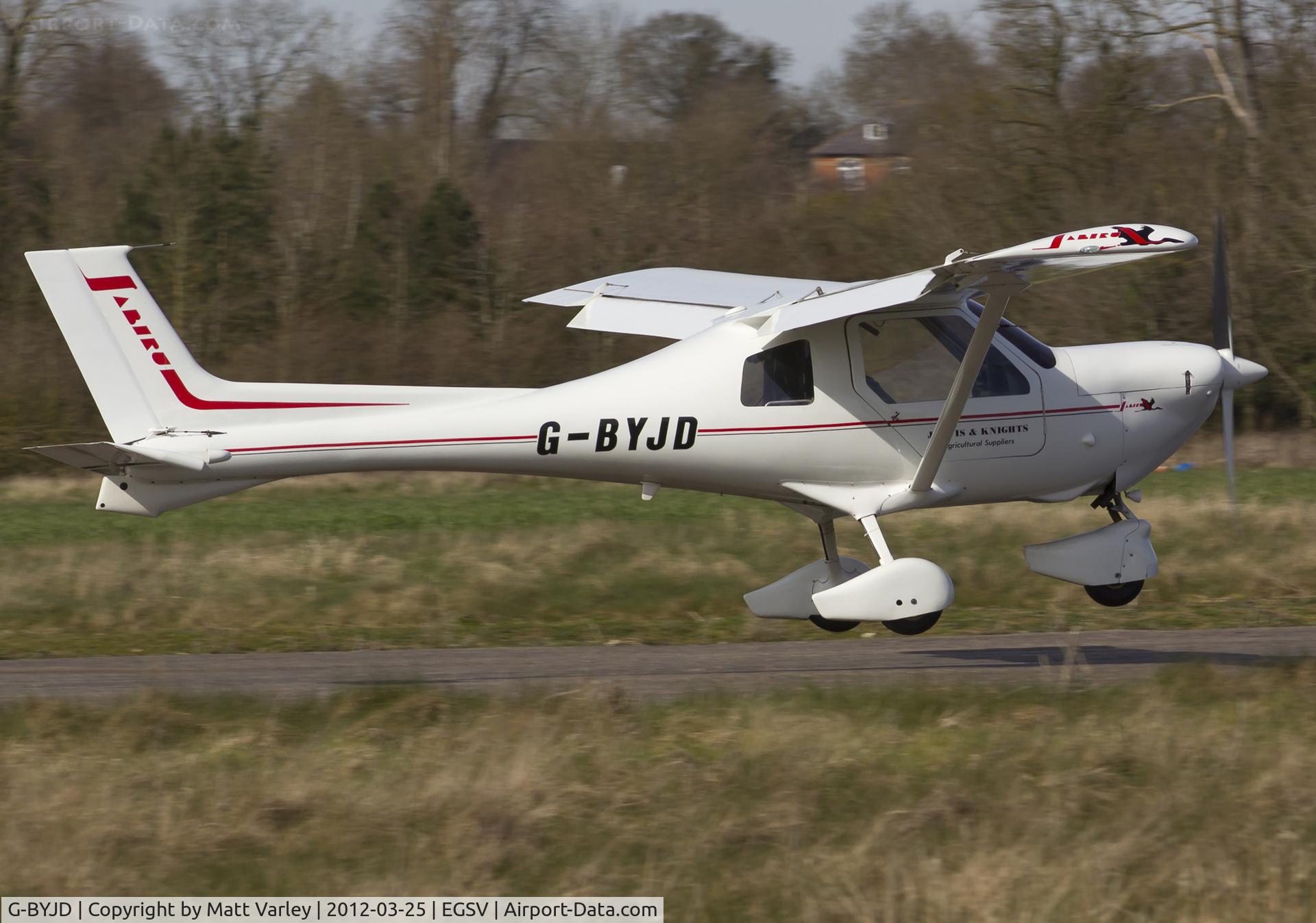 G-BYJD, 1999 Jabiru UL C/N PFA 274-13376, Arriving for the fly in.
