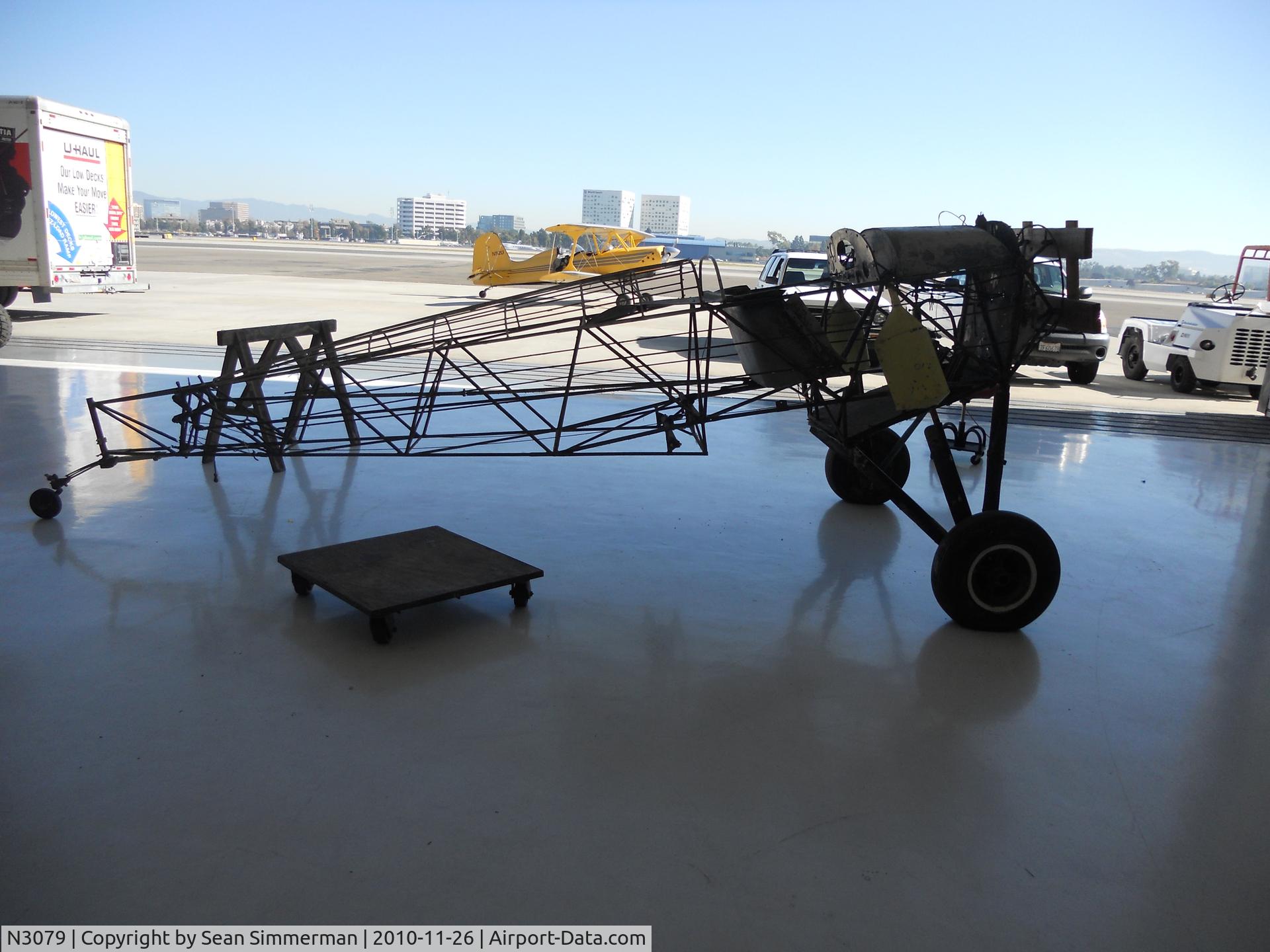 N3079, 1929 Arrow Sport C/N 337, Arrow Sport (some of it) seen at Martin Aviation at John Wayne Airport.  It is currently going under a re-build by Martin Aviation and Lyon AM staff.