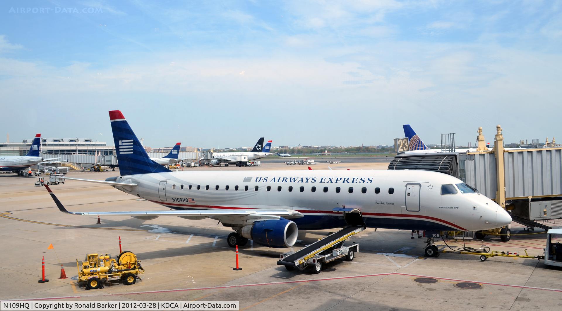 N109HQ, 2007 Embraer 175LR (ERJ-170-200LR) C/N 17000168, DCA, VA