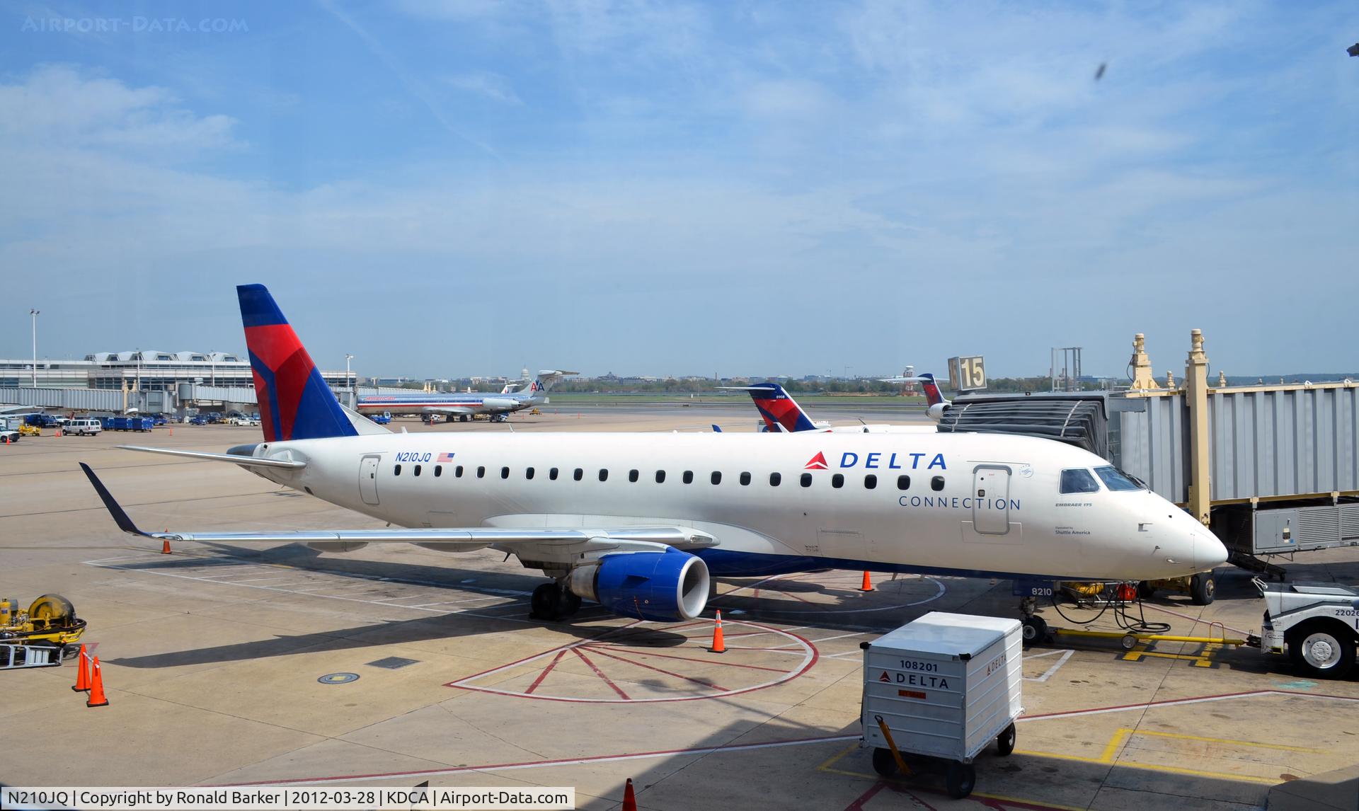 N210JQ, 2008 Embraer 175LR (ERJ-170-200LR) C/N 17000260, DCA, VA