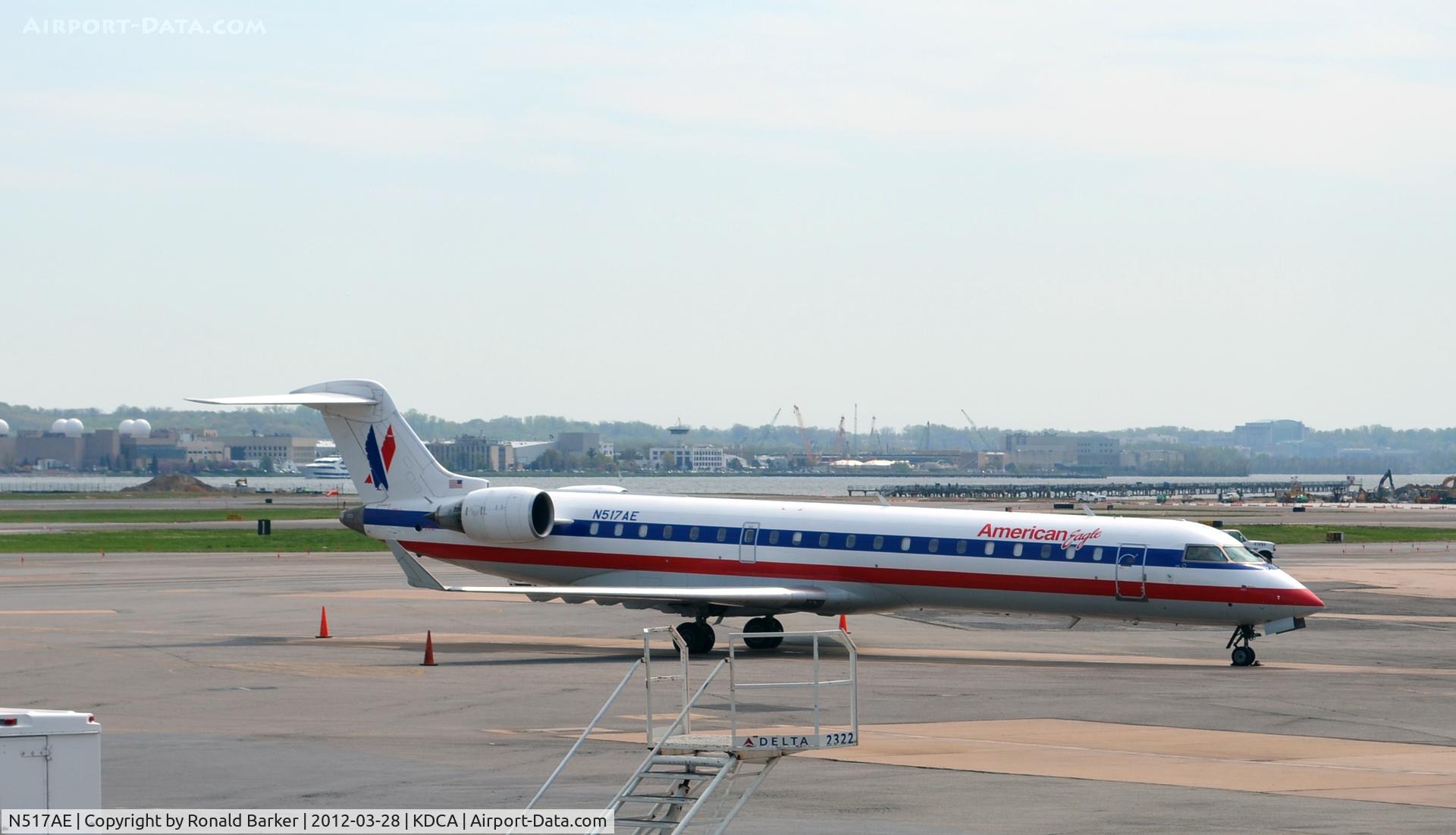 N517AE, 2003 Bombardier CRJ-701ER (CL-600-2C10) Regional Jet C/N 10124, DCA, VA