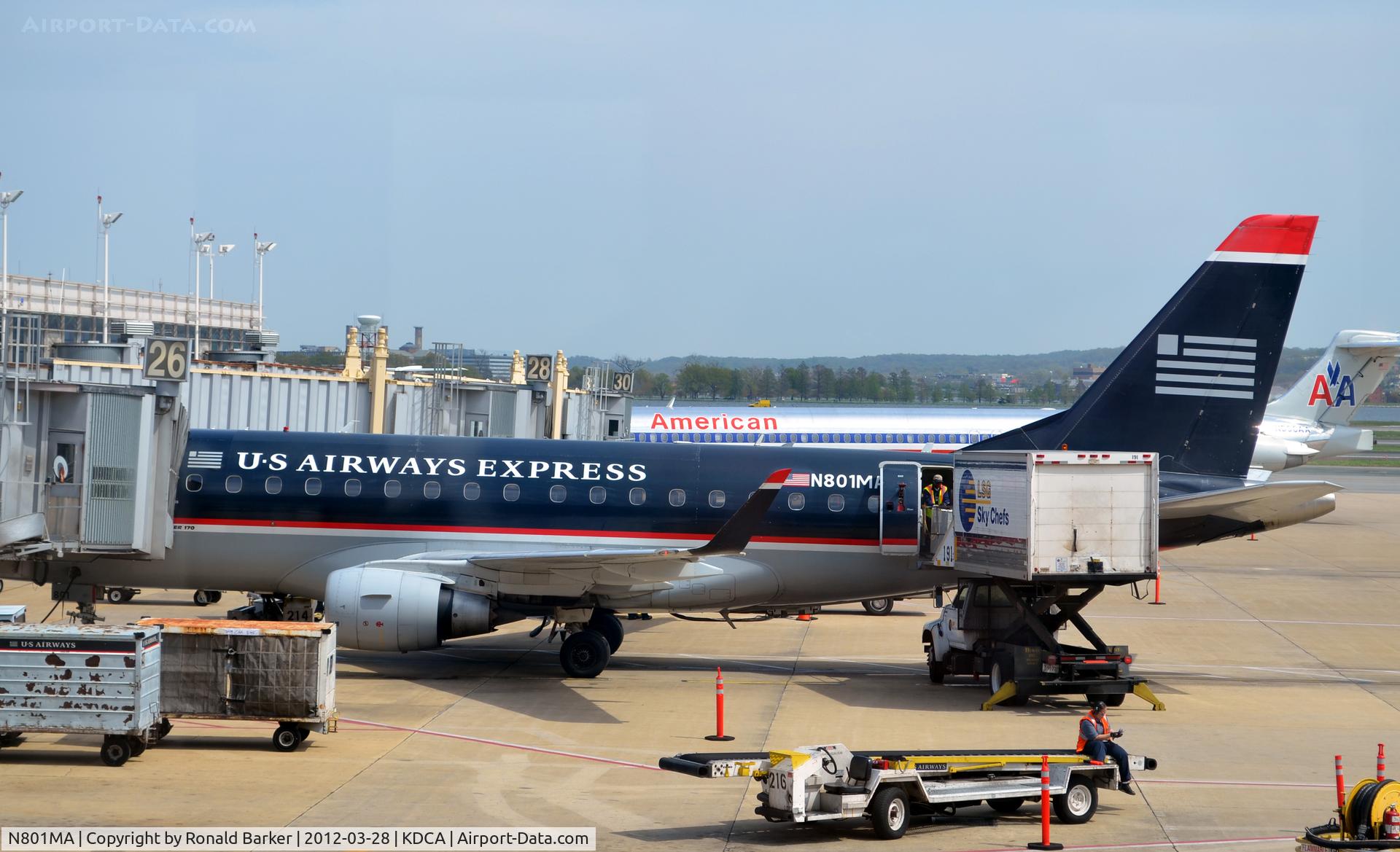 N801MA, 2004 Embraer 170SU (ERJ-170-100SU) C/N 17000012, DCA, VA