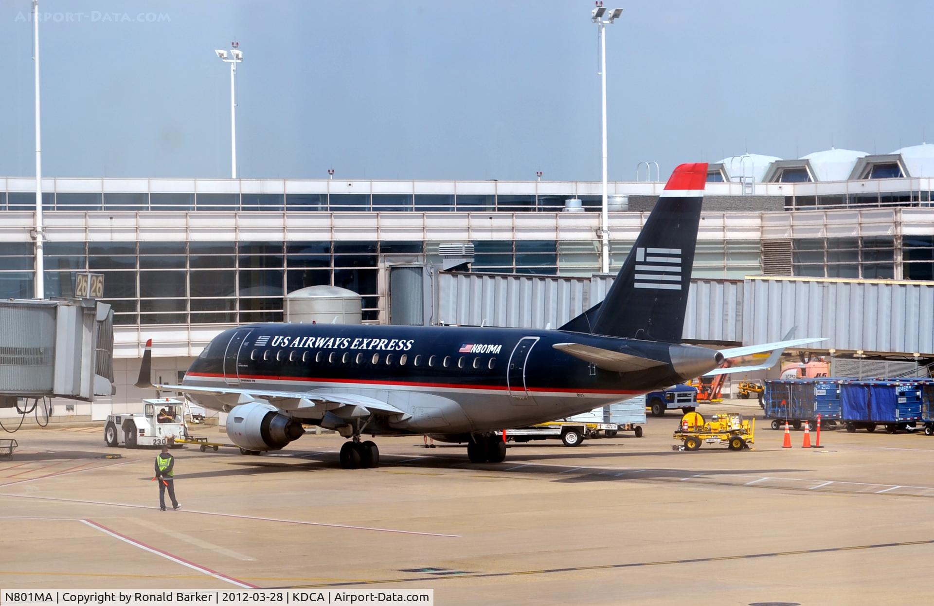 N801MA, 2004 Embraer 170SU (ERJ-170-100SU) C/N 17000012, DCA, VA
