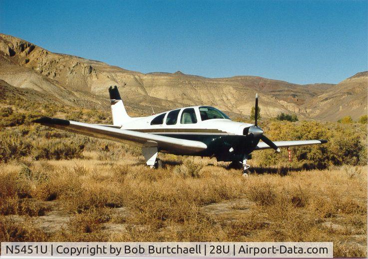 N5451U, 1967 Beech 35-C33A Debonair C/N CE-164, I've owned this Debonair two different times, and have about 2200 hours in her.