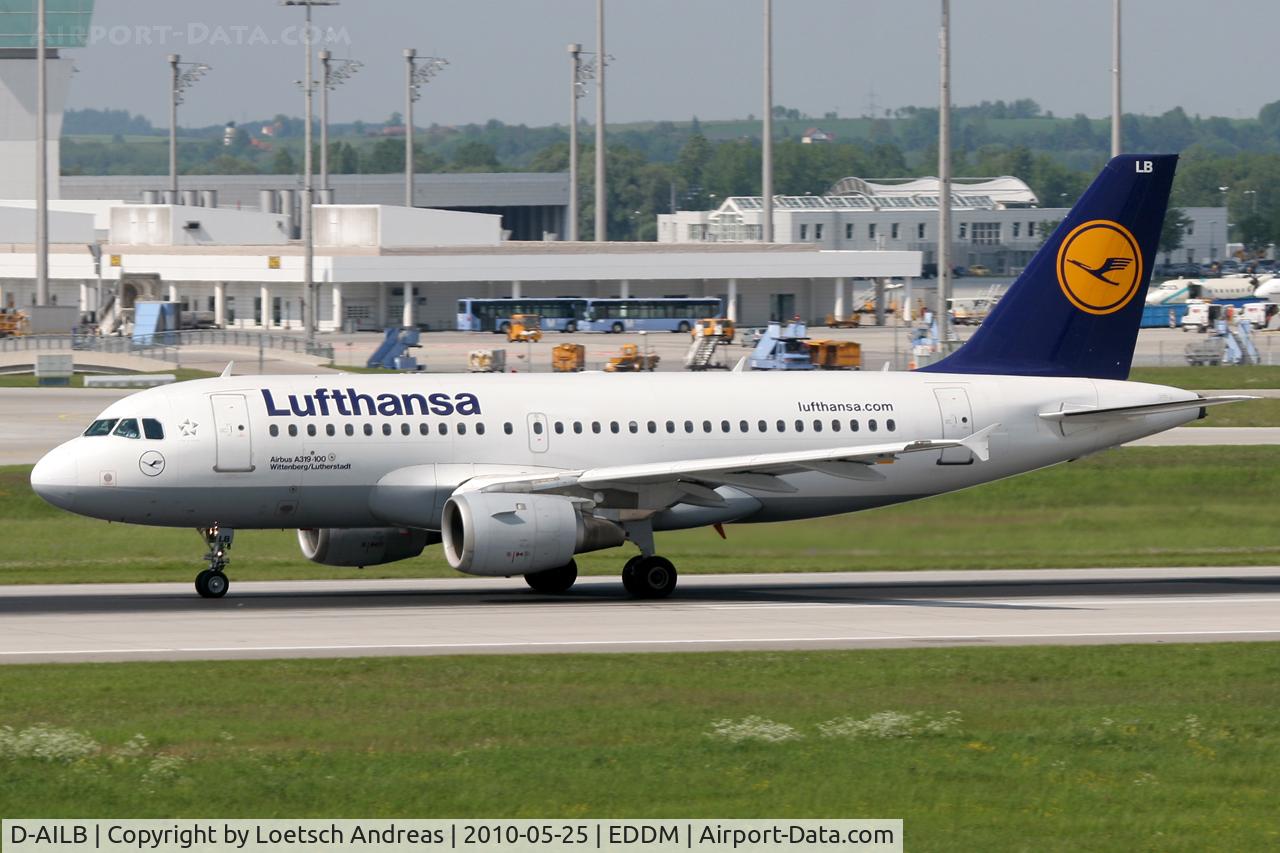 D-AILB, 1996 Airbus A319-114 C/N 610, named 