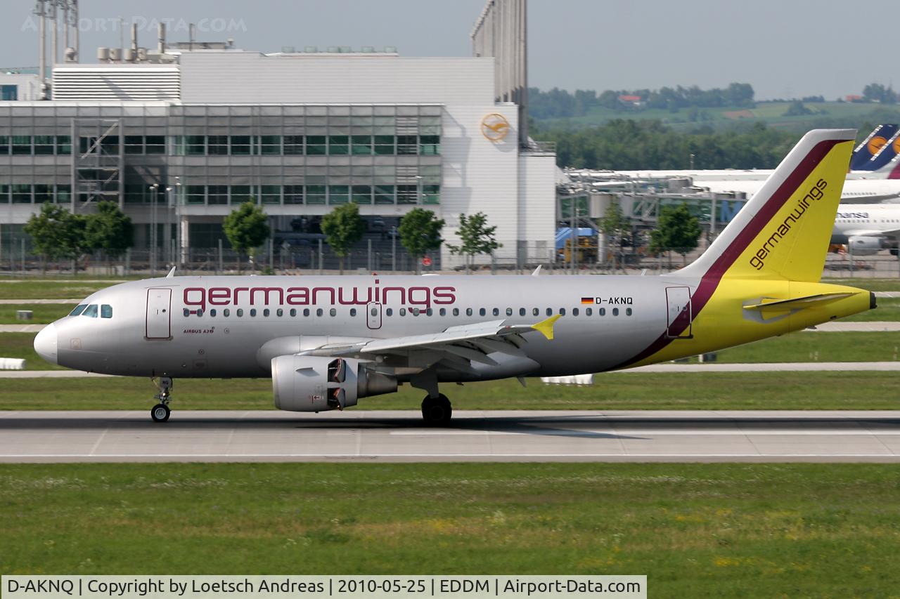 D-AKNQ, 2000 Airbus A319-112 C/N 1170, Gemanwings