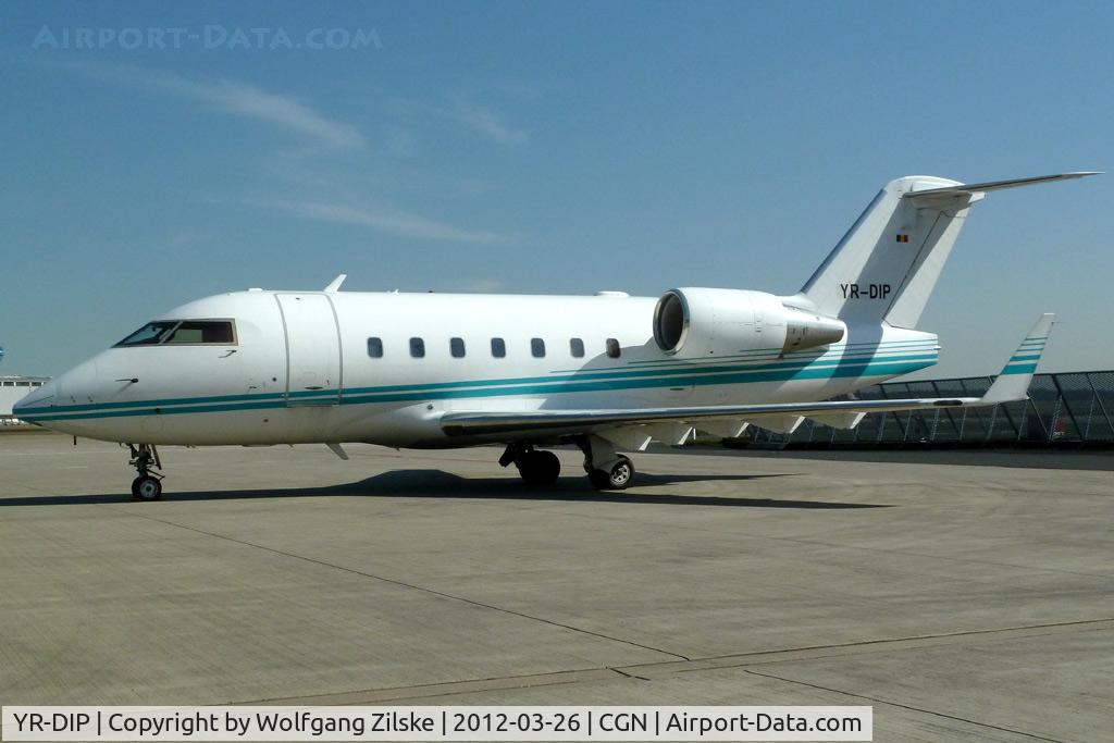 YR-DIP, 2000 Bombardier Challenger 604 (CL-600-2B16) C/N 5475, visitor
