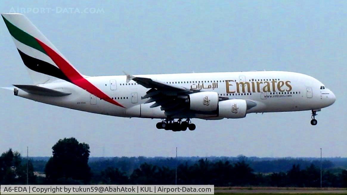 A6-EDA, 2007 Airbus A380-861 C/N 011, Emirates