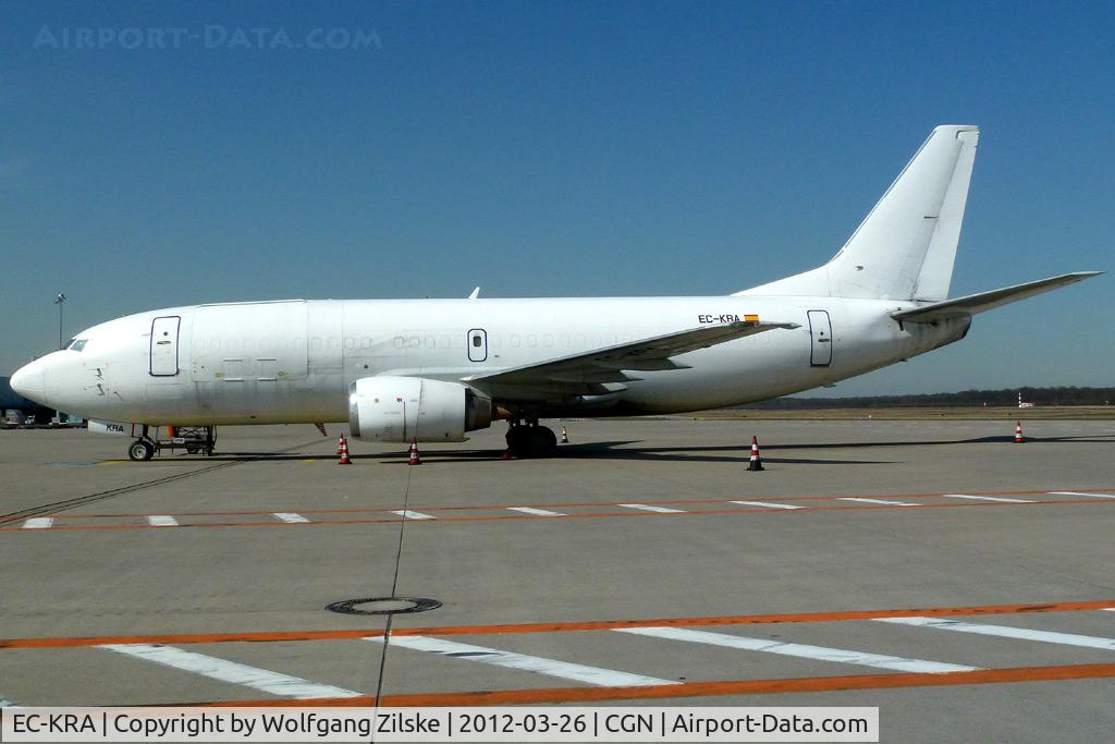 EC-KRA, 1990 Boeing 737-3Y0/SF C/N 24679, visitor