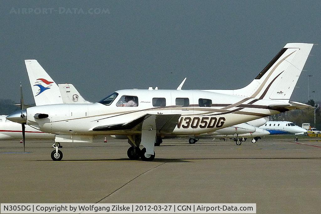 N305DG, 2007 Piper PA-46-500TP C/N 4697305, visitor