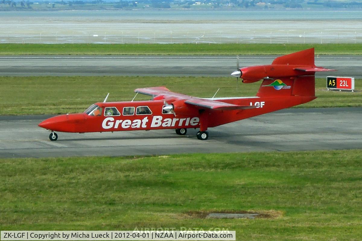 ZK-LGF, 1976 Britten-Norman BN-2A MK.III-2 Trislander C/N 1023, At Auckland