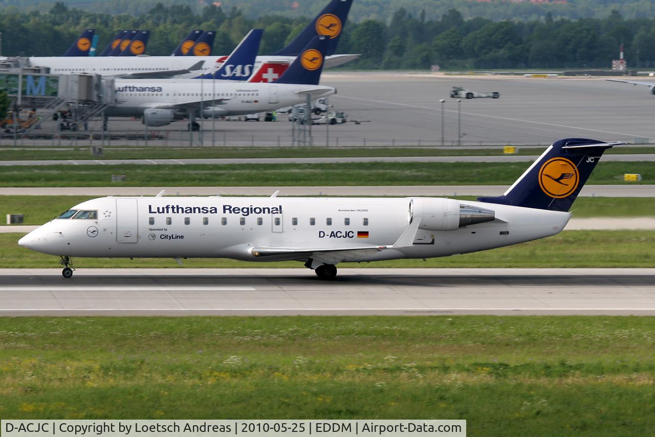 D-ACJC, 1996 Canadair CRJ-100LR (CL-600-2B19) C/N 7130, DLH Regional / Cityline