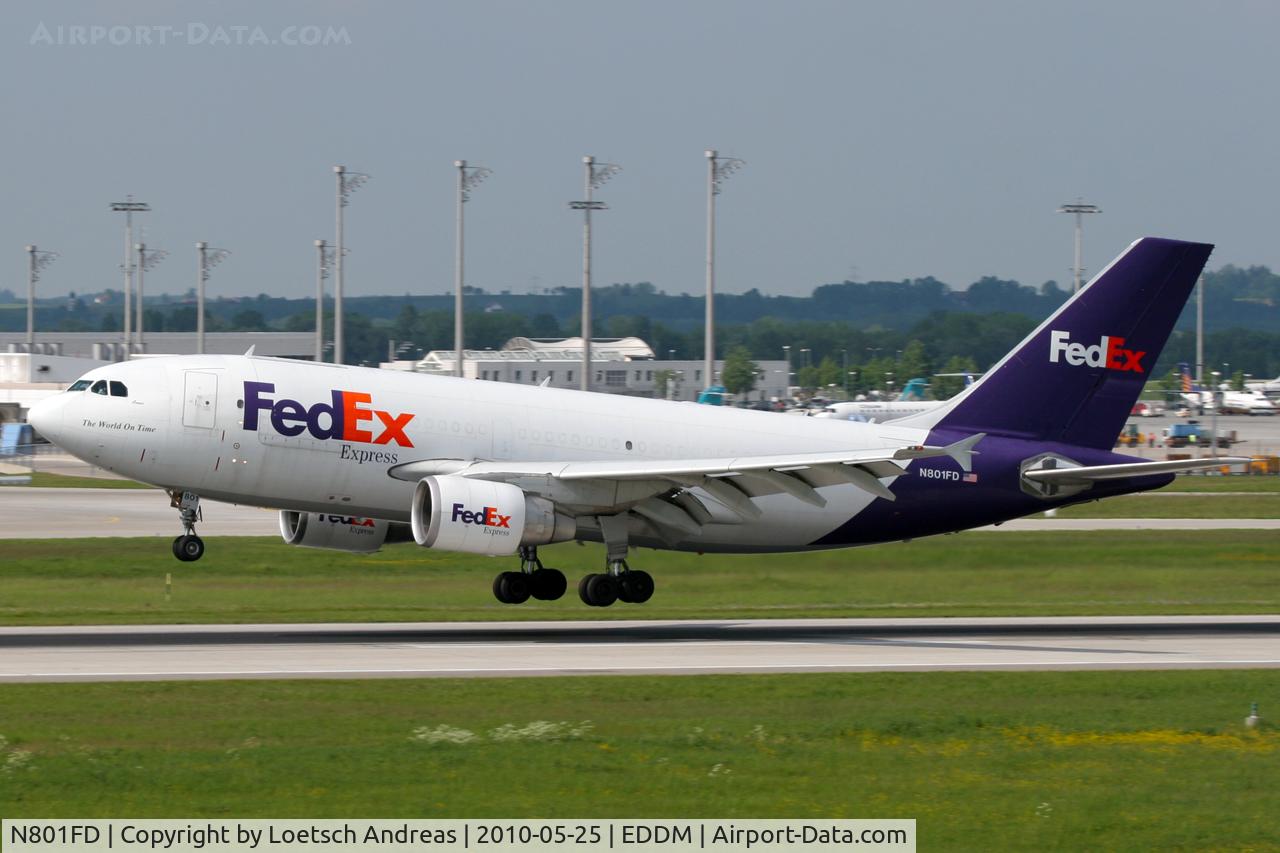 N801FD, 1990 Airbus A310-324/F C/N 539, Fedex
