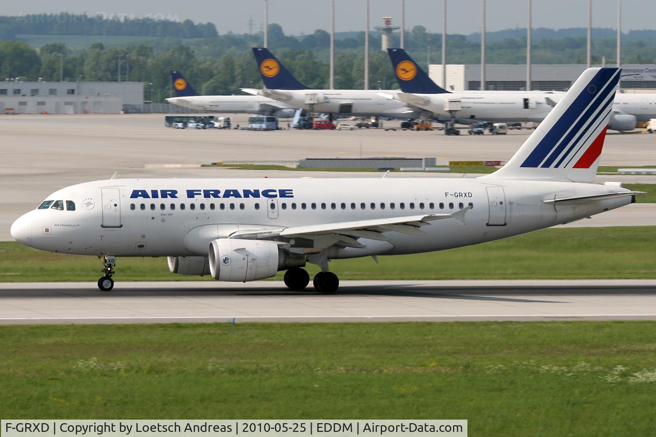F-GRXD, 2002 Airbus A319-111 C/N 1699, Air France