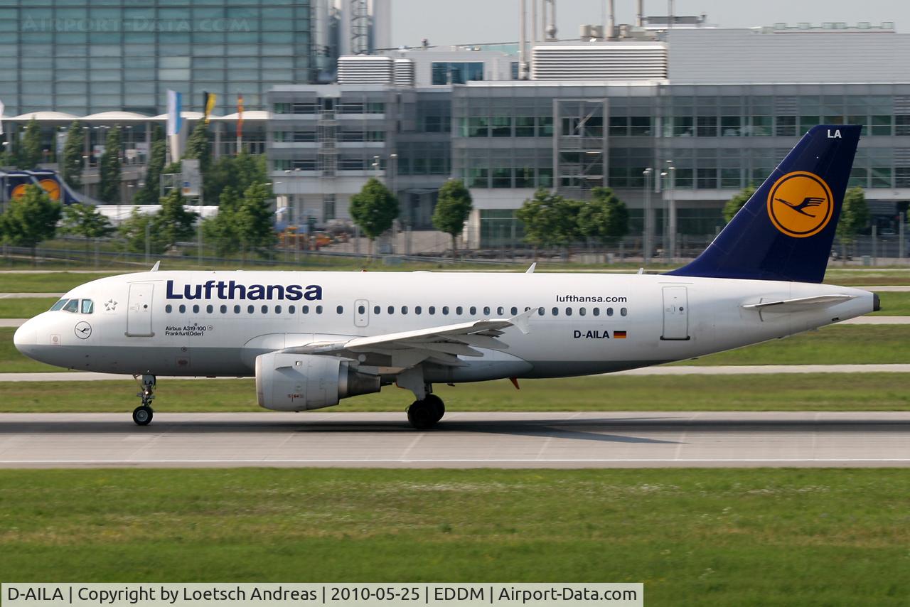 D-AILA, 1996 Airbus A319-114 C/N 609, named 