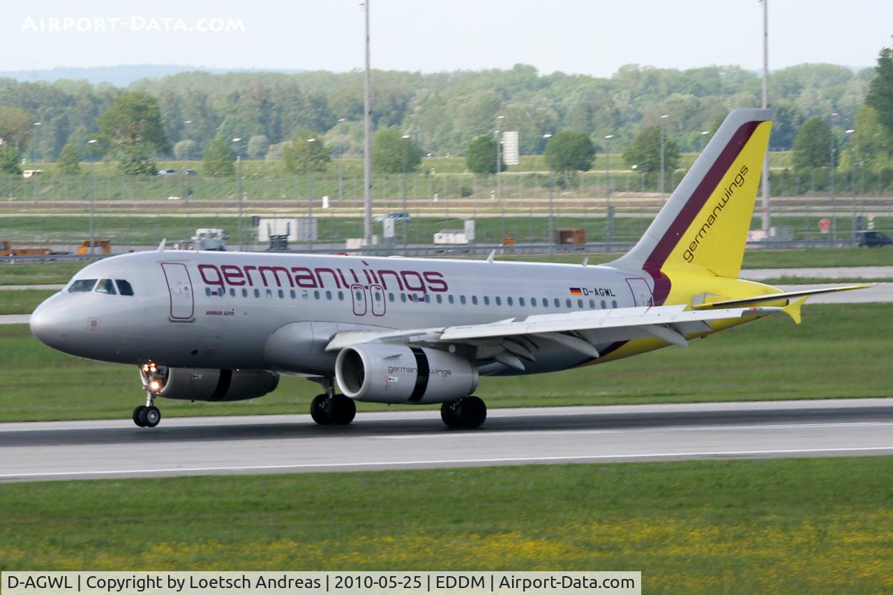D-AGWL, 2008 Airbus A319-132 C/N 3534, Germanwings