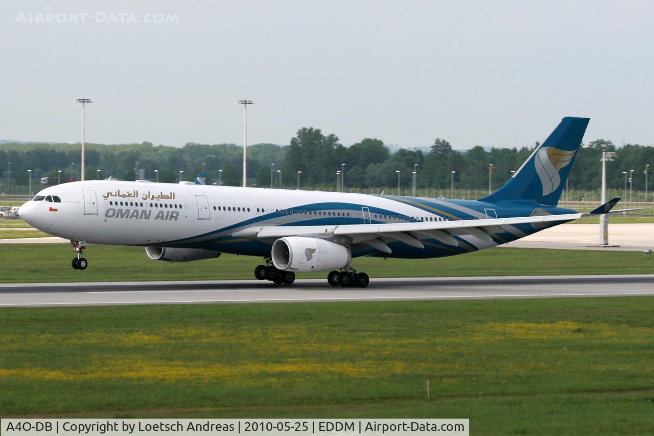 A4O-DB, 2009 Airbus A330-343 C/N 1044, Oman Air