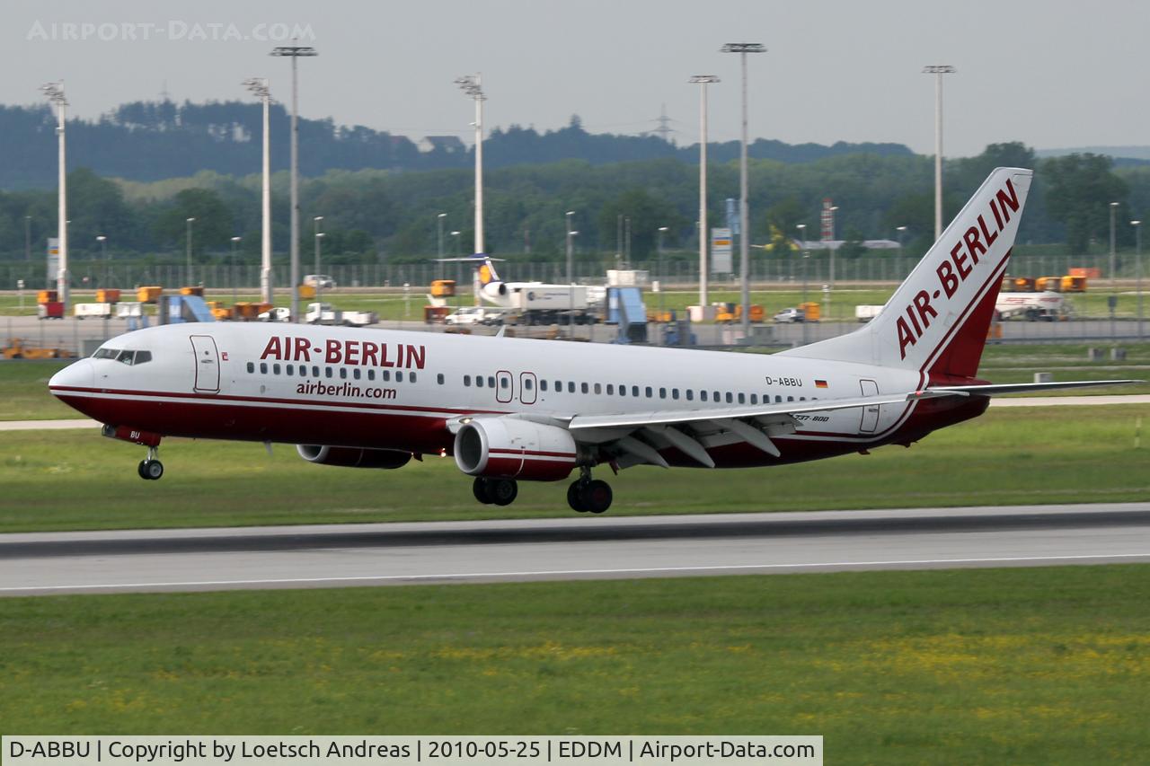 D-ABBU, 2001 Boeing 737-8Q8 C/N 30627, Air Berlin