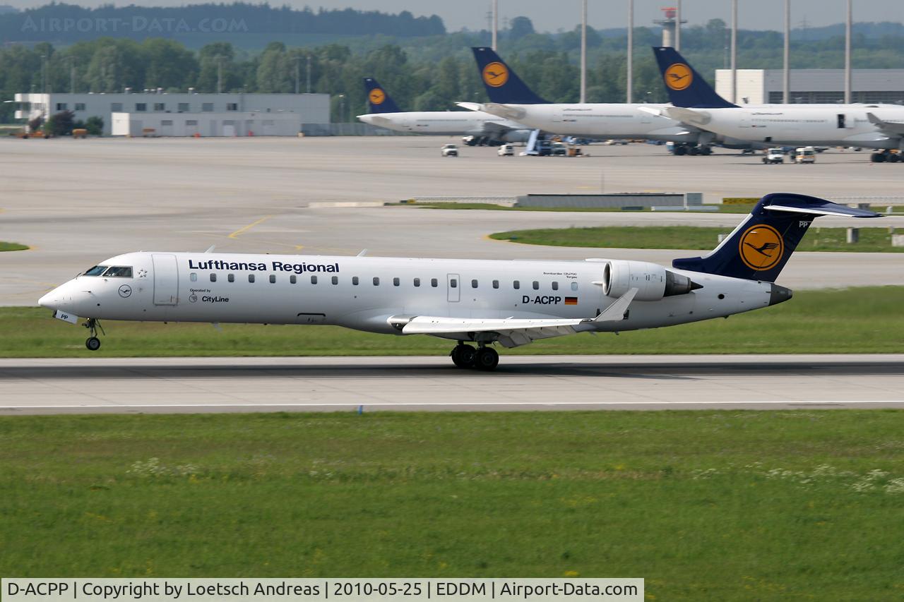 D-ACPP, 2003 Bombardier CRJ-701ER (CL-600-2C10) Regional Jet C/N 10086, DLH Regional / Cityline