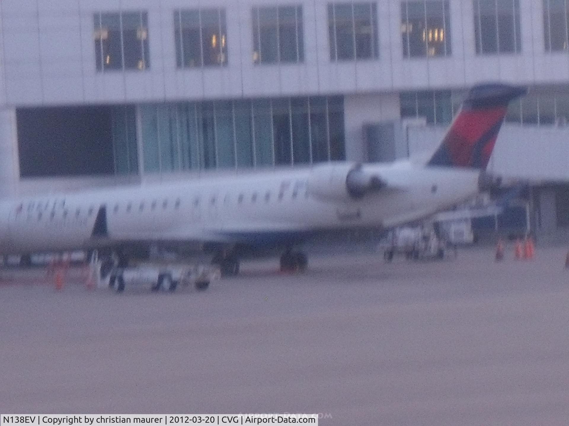 N138EV, 2010 Bombardier CRJ-900ER (CL-600-2D24) C/N 15235, at cvg
