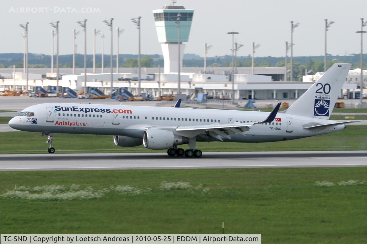 TC-SND, 1993 Boeing 757-2Q8 C/N 26268, SunExpress
