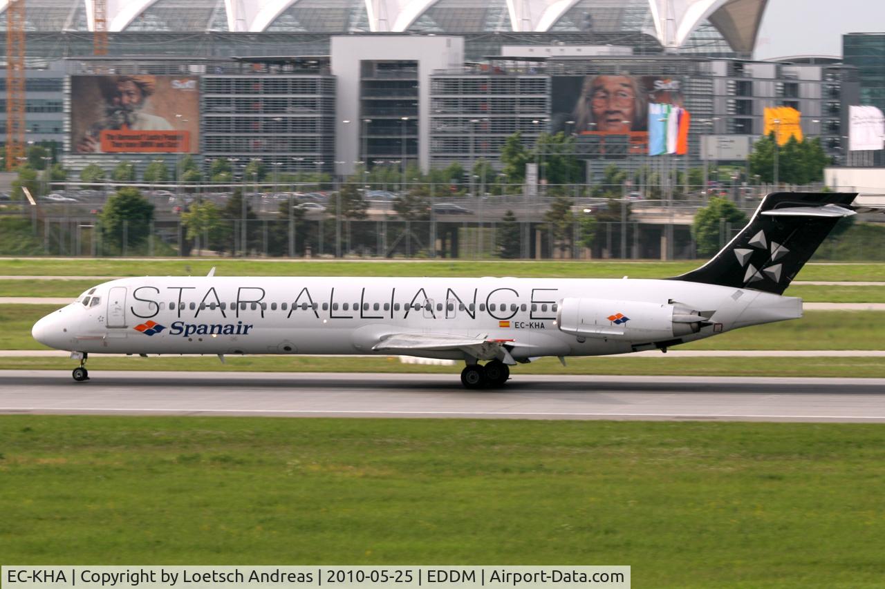 EC-KHA, 1998 McDonnell Douglas MD-87 (DC-9-87) C/N 49611, Spanair