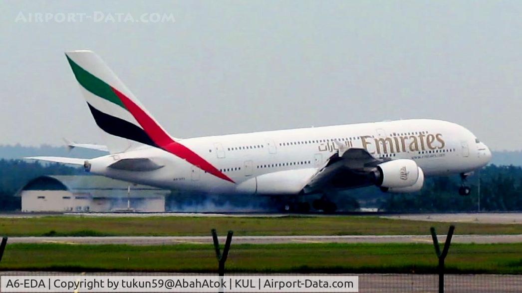 A6-EDA, 2007 Airbus A380-861 C/N 011, Emirates