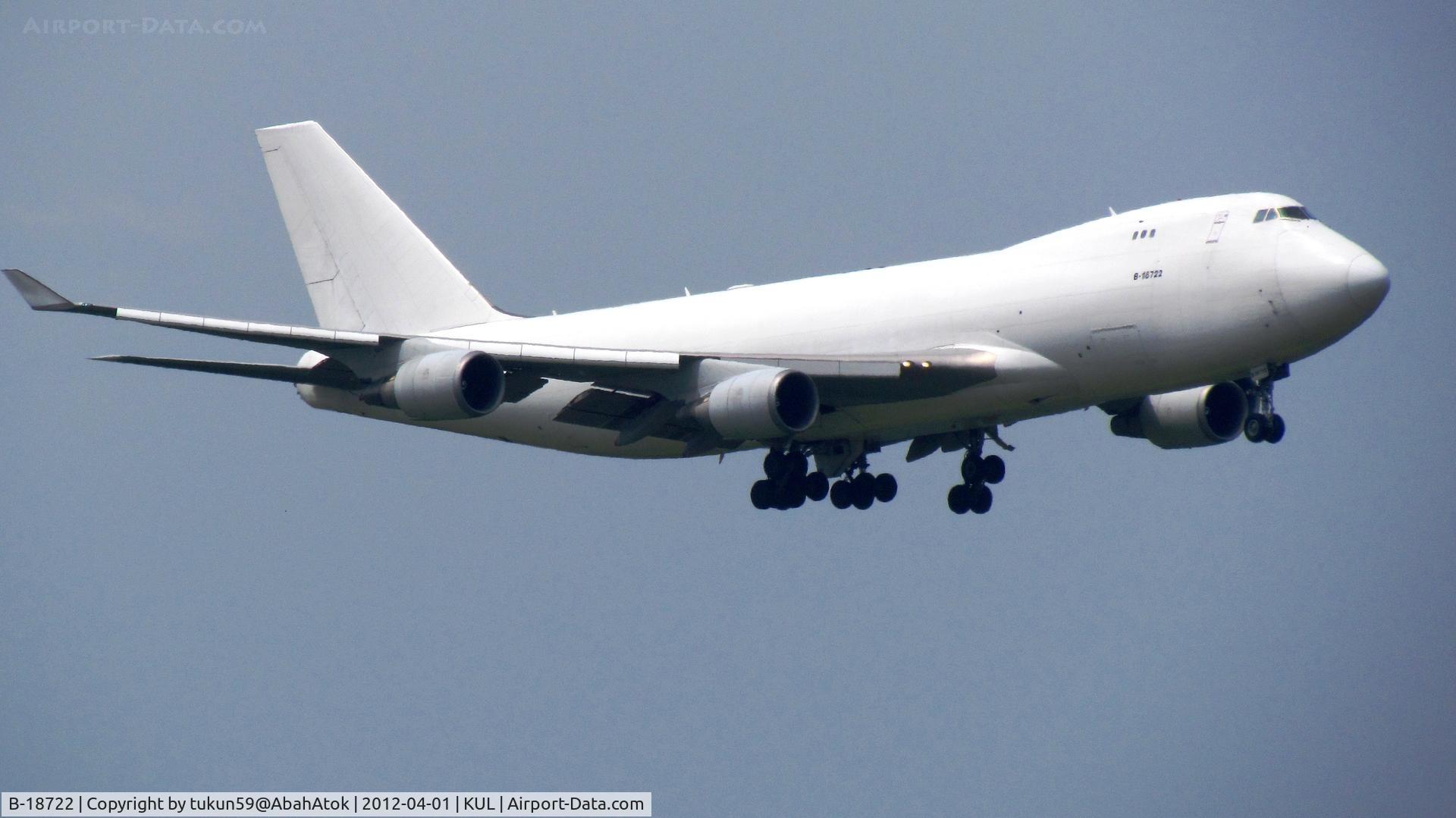 B-18722, 2006 Boeing 747-409F/SCD C/N 34265, China Airlines Cargo