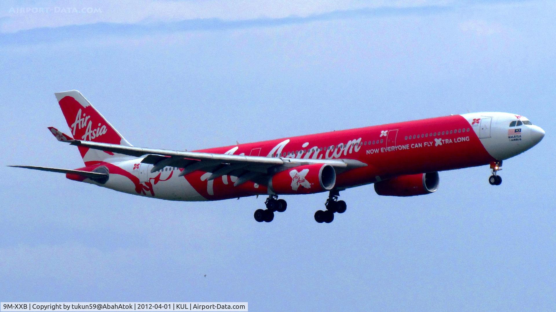 9M-XXB, 2008 Airbus A330-343X C/N 974, AirAsia X
