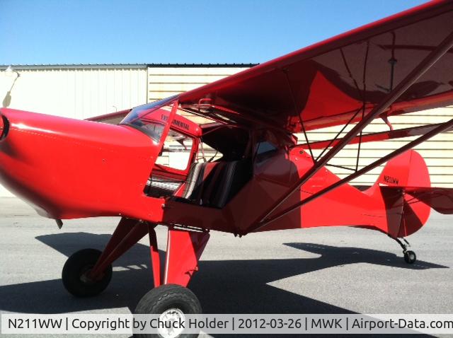 N211WW, 2002 Avid MARK IV C/N 1170D, Photo taken at Mt Airy airport on the day I purchased it.