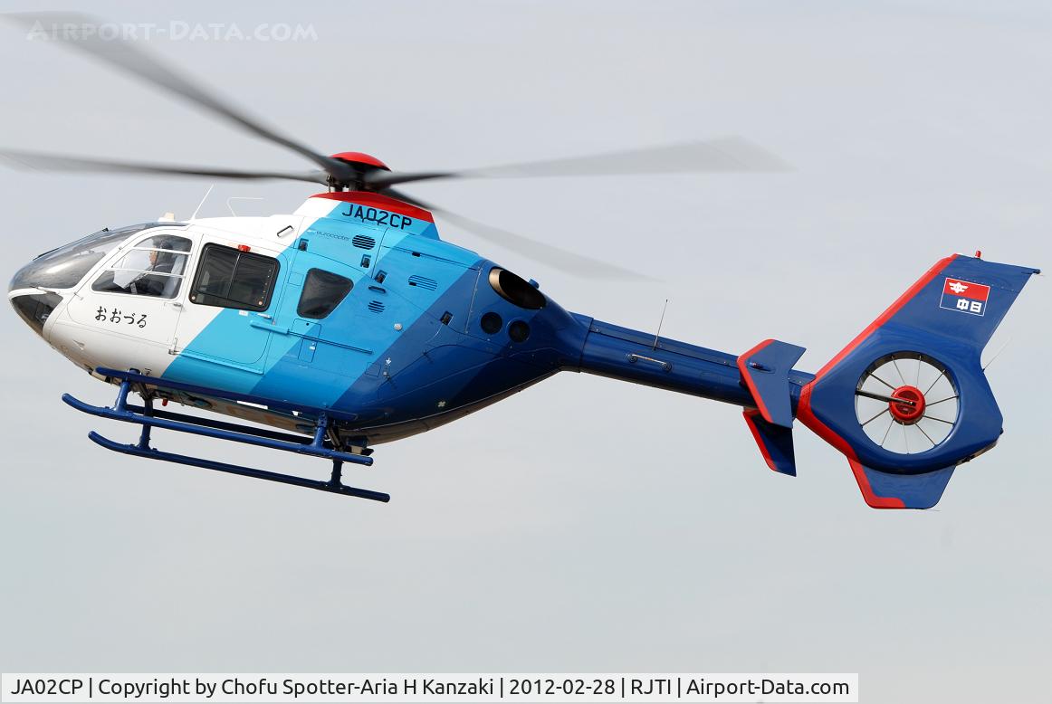 JA02CP, 2002 Eurocopter EC-135P-2 C/N 0247, NikonD200+TAMRON SP AF 70-200mm F/2.8 Di LD [IF]