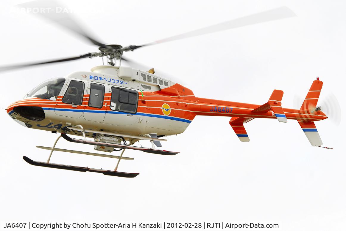JA6407, Bell 407 C/N 53746, NikonD200+TAMRON SP AF 70-200mm F/2.8 Di LD [IF]