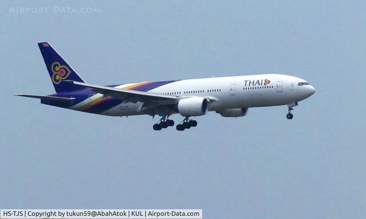 HS-TJS, 2006 Boeing 777-2D7/ER C/N 34587/595, Thai Airways International
