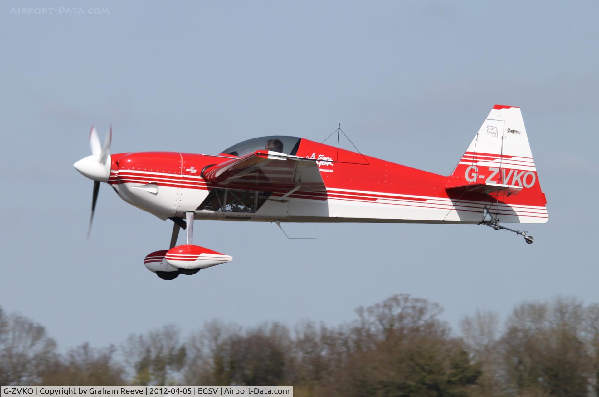 G-ZVKO, 2000 Zivko Edge 360 C/N 1, Just taken off.