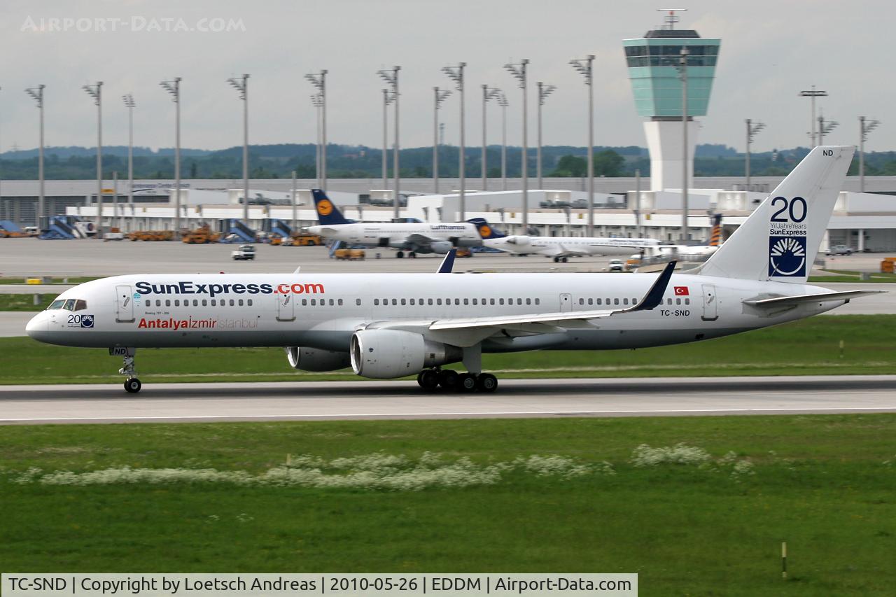 TC-SND, 1993 Boeing 757-2Q8 C/N 26268, SunExpress