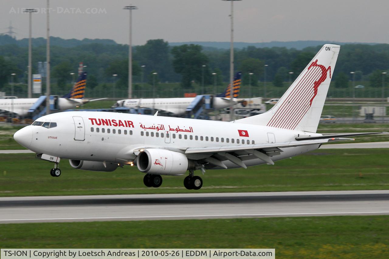 TS-ION, 2000 Boeing 737-6H3 C/N 29499, Tunis Air