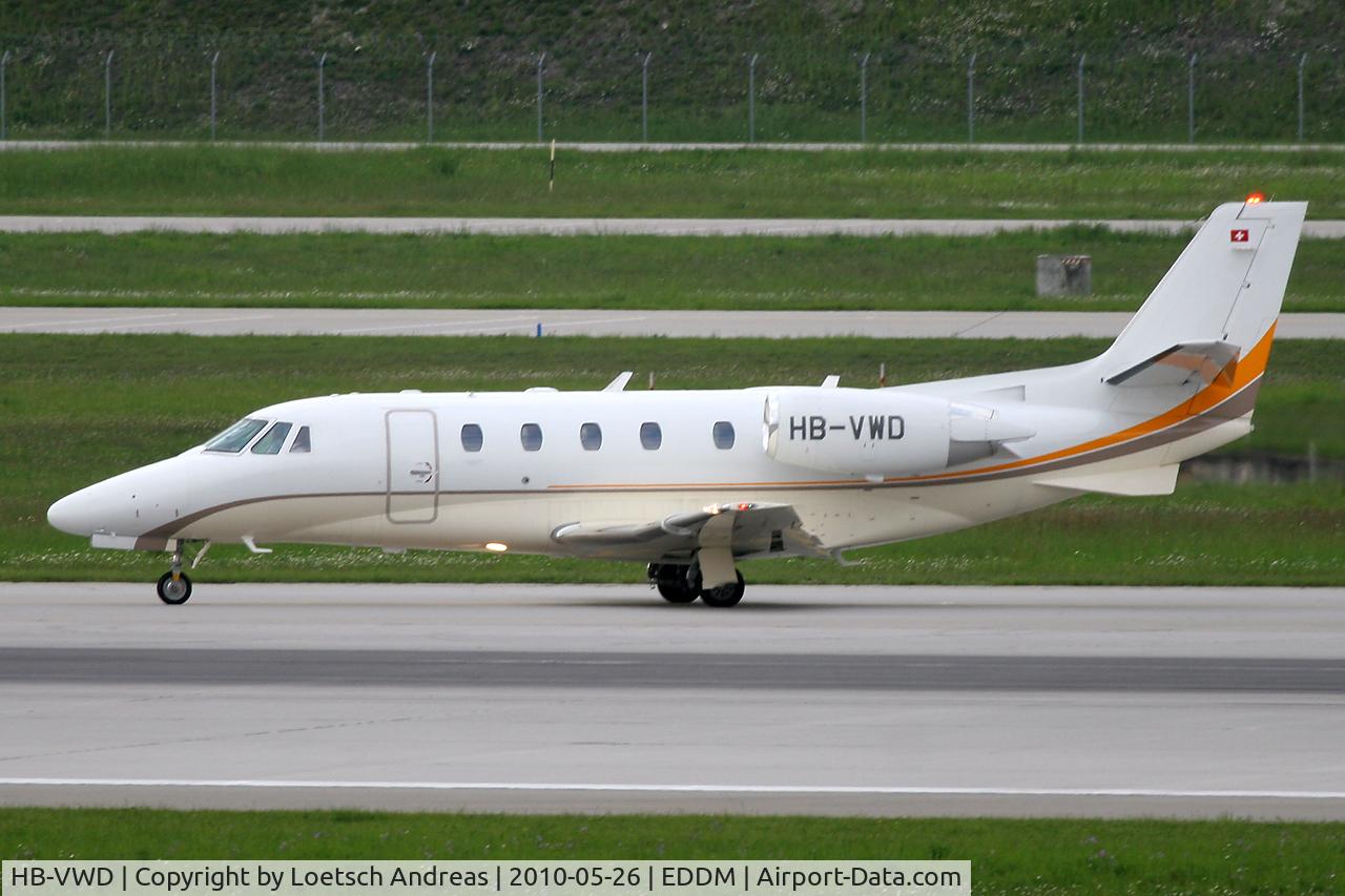 HB-VWD, 2009 Cessna 560XL Citation XLS+ C/N 560-6021, Cessna