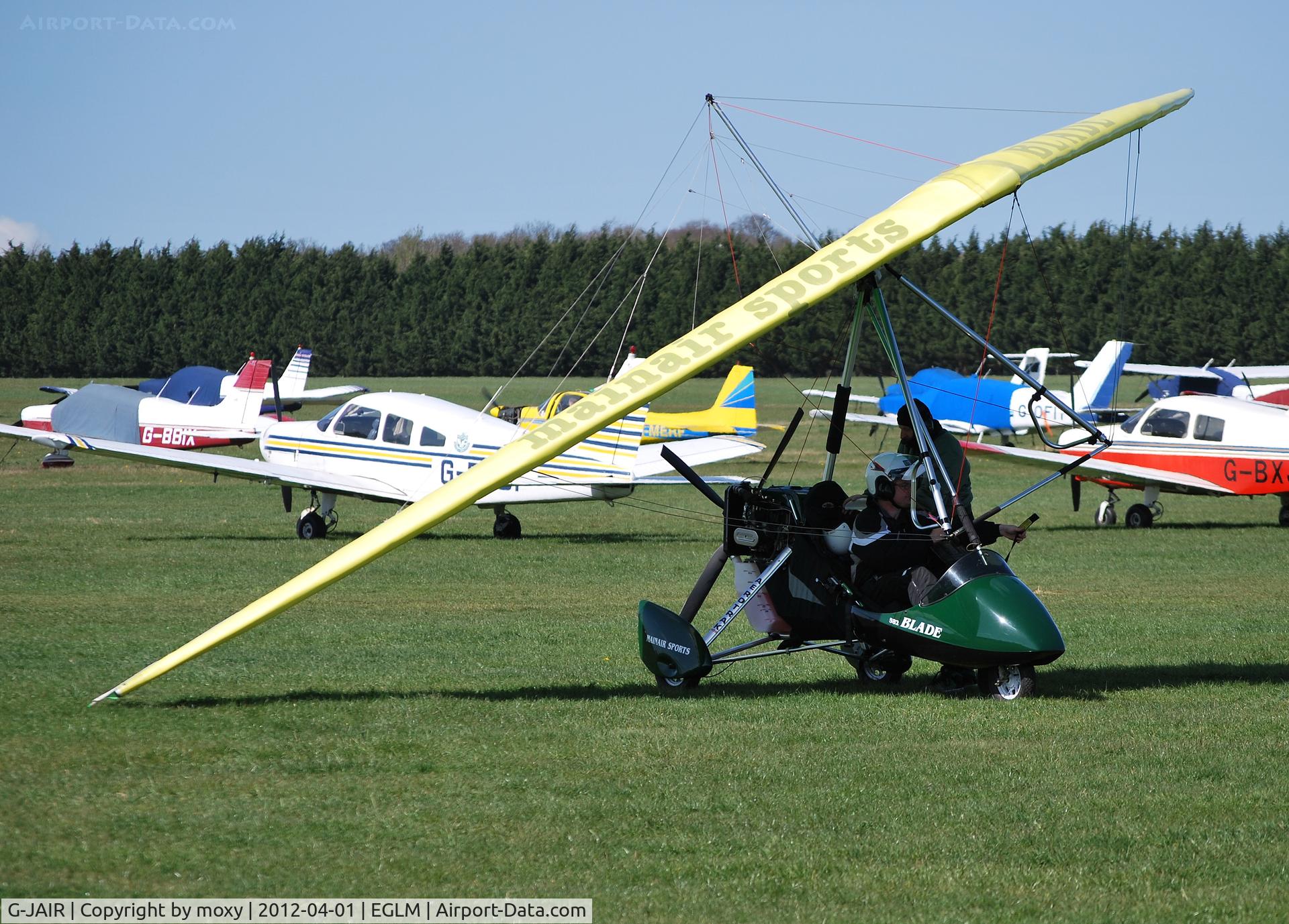 G-JAIR, 2000 Mainair Blade C/N 1249-0500-7-W1042, Mainair Blade at White Waltham