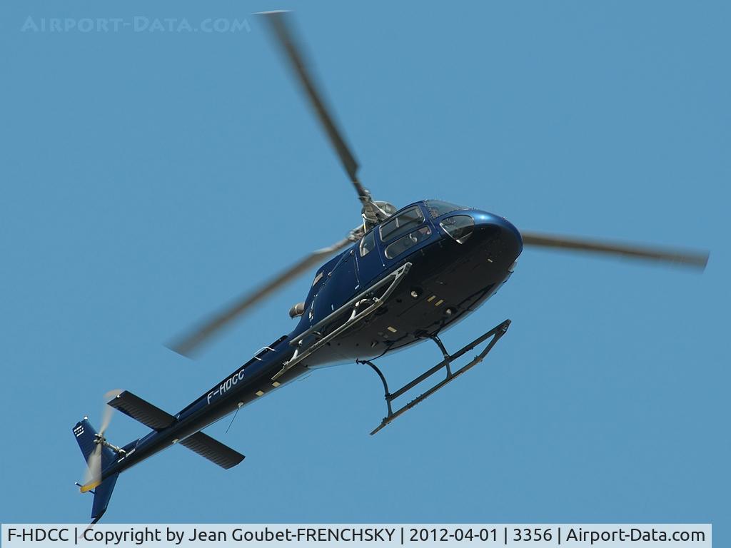 F-HDCC, Eurocopter AS-350B-2 Ecureuil C/N 4788, 3000 feets on LF3356