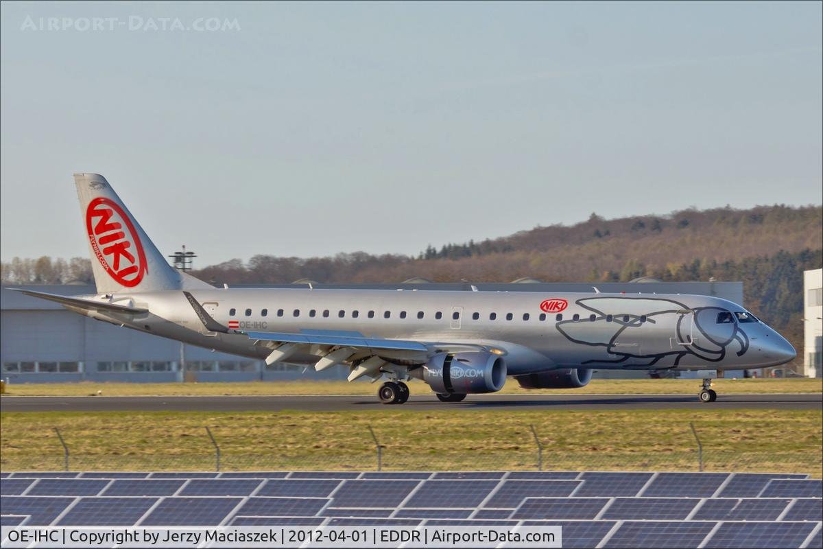 OE-IHC, 2010 Embraer 190LR (ERJ-190-100LR) C/N 19000349, Embraer ERJ-190-100LR