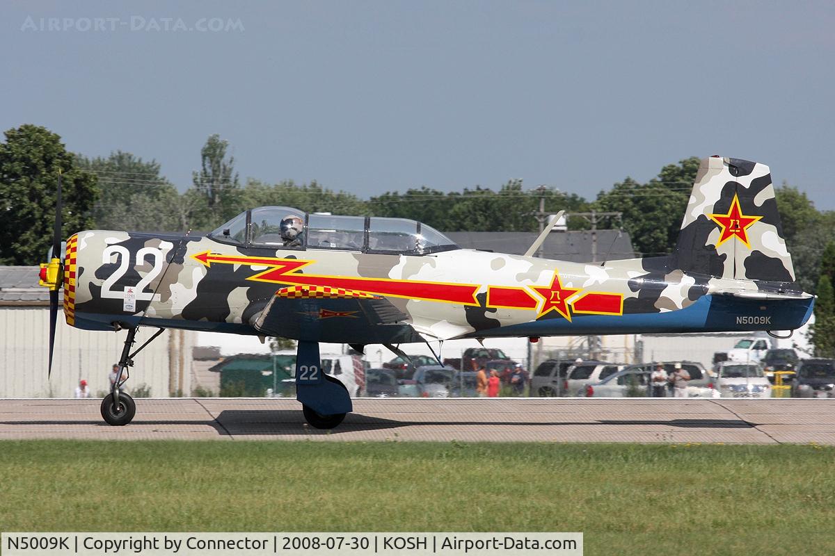 N5009K, 1985 Nanchang CJ-6A C/N 4132021, EAA Airventure 2008.