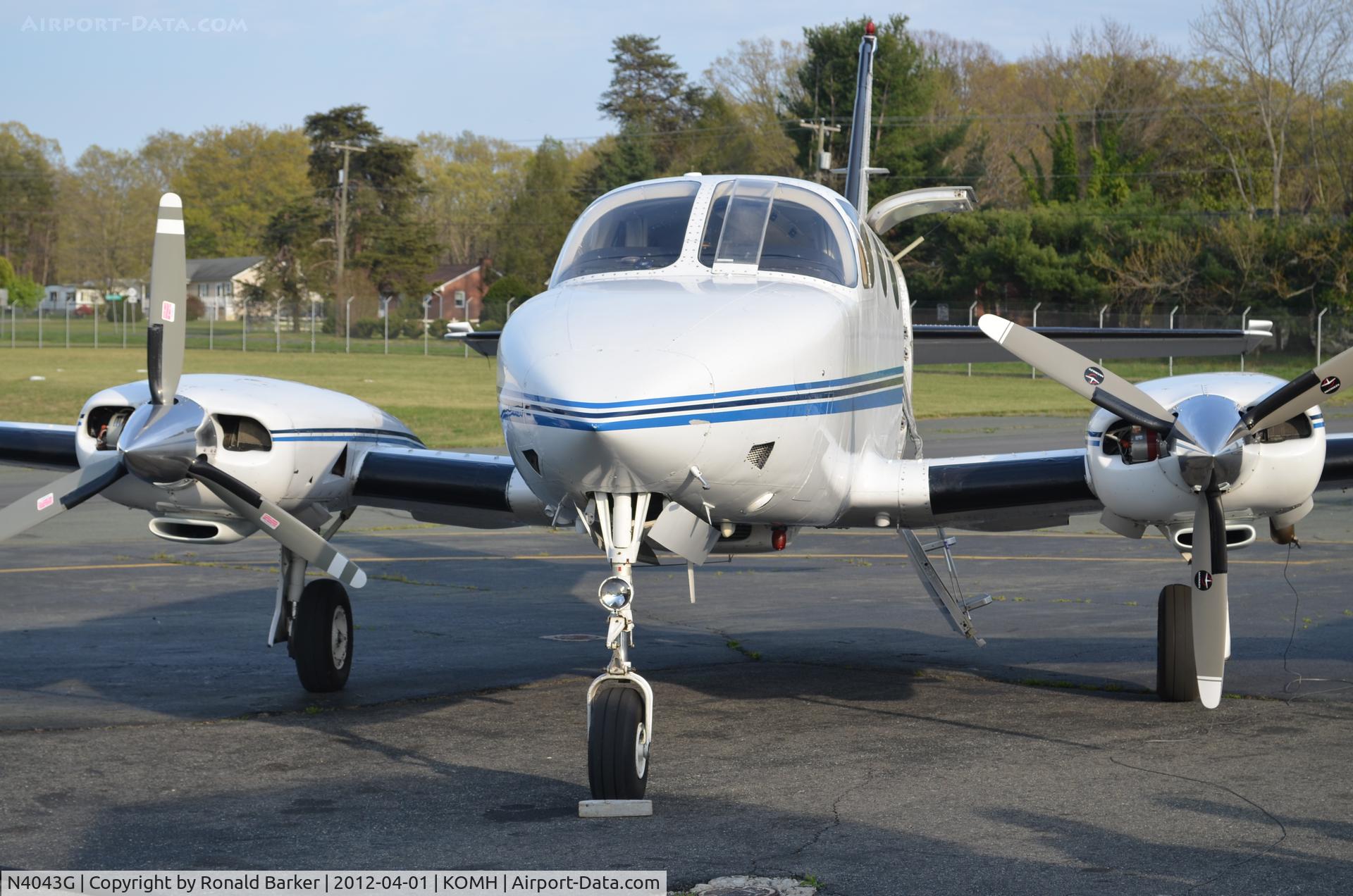 N4043G, 1977 Cessna 340A C/N 340A0266, Orange