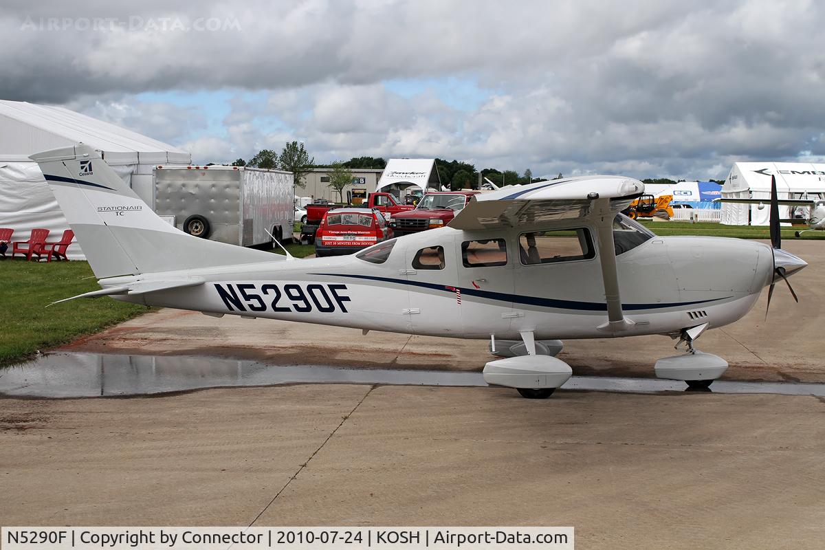 N5290F, Cessna T206H Turbo Stationair C/N T20608953, EAA Airventure 2010.