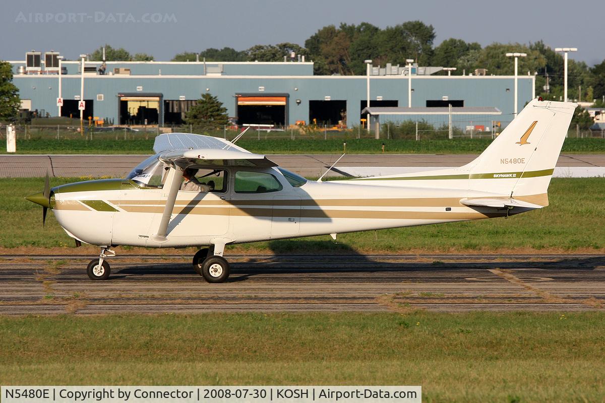 N5480E, 1978 Cessna 172N C/N 17271877, EAA Airventure 2008.