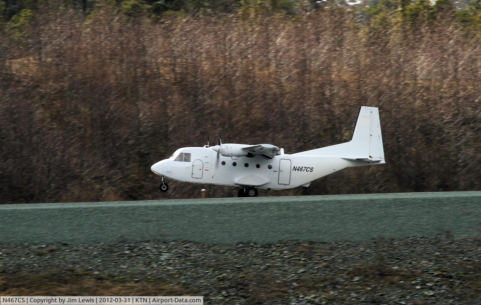 N467CS, 1981 CASA C-212-200 Aviocar C/N 167, Seen in Ketchikan,Alaska 03-31-12