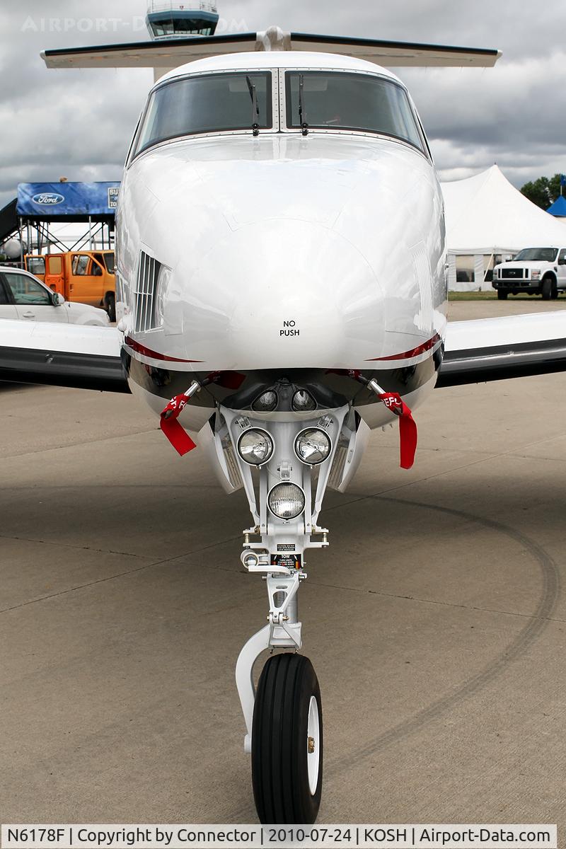 N6178F, 2010 Hawker Beechcraft B200GT King Air C/N BY-107, EAA Airventure 2010.