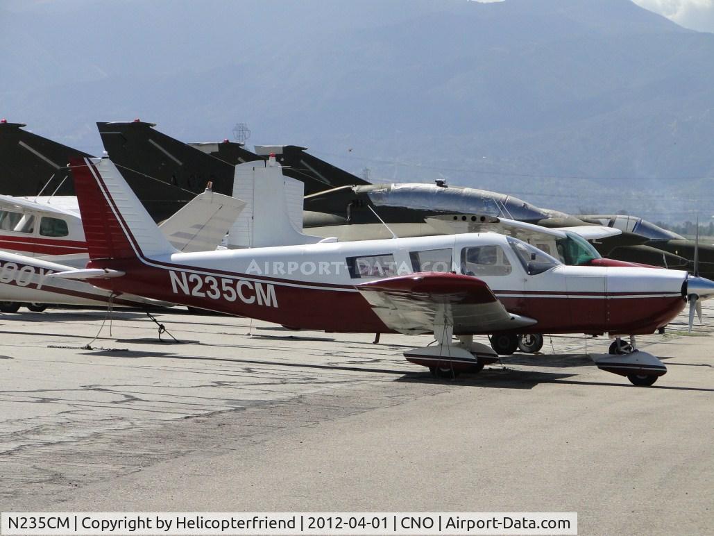 N235CM, Piper PA-32-260 Cherokee Six C/N 32-786, Tied down and parked