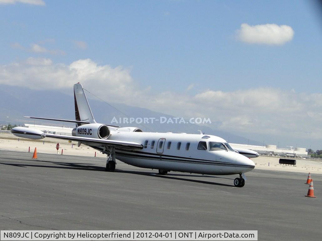 N809JC, 1987 Israel Aircraft Industries 1124 C/N 298, Parked south of the runway