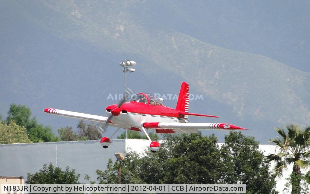 N183JR, Vans RV-8 C/N 80110, On final